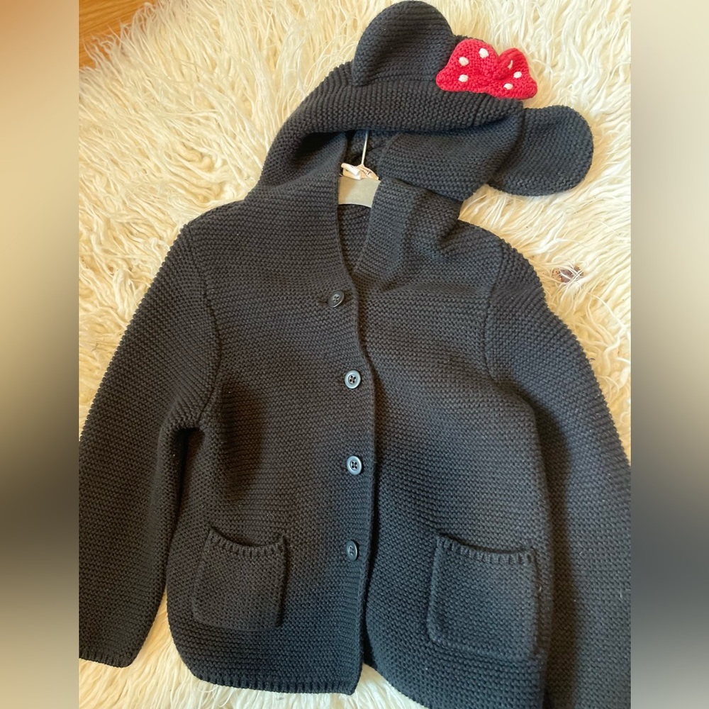 Baby Gap Minnie Mouse Hoodie 18-24 good used condition!